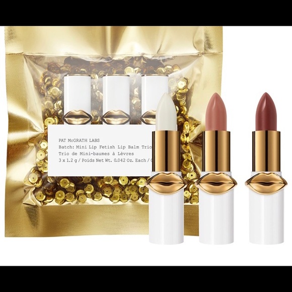 Pat McGrath Labs Fetish Lip Balm Set Trio Lipstick BNIB - Picture 3 of 14